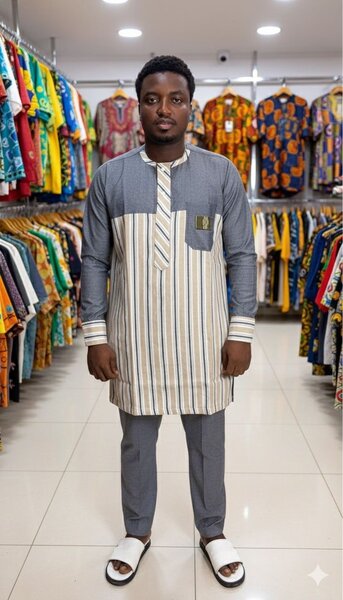 Tunique Africaine Élégante