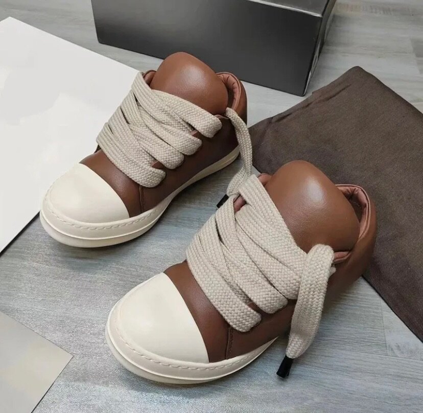 Sneakers Modernes Marron