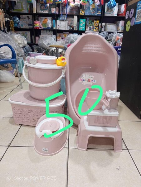 Ensemble de bain bébé complet