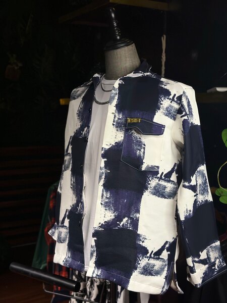 Chemise artistique homme chic