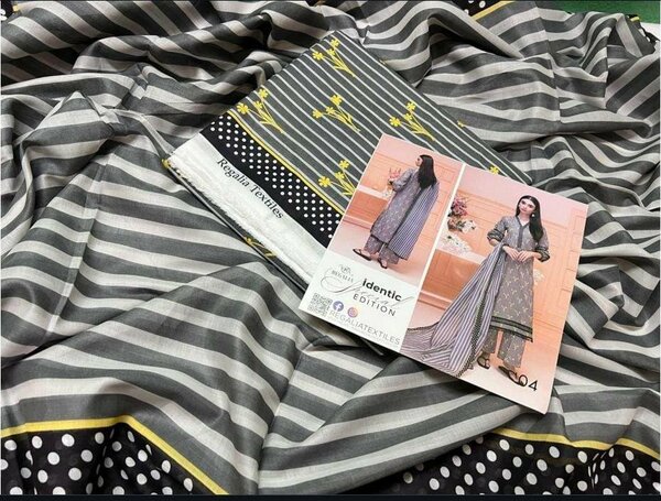 Printed lawn