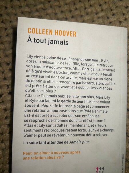 À tout jamais - Colleen Hoover
