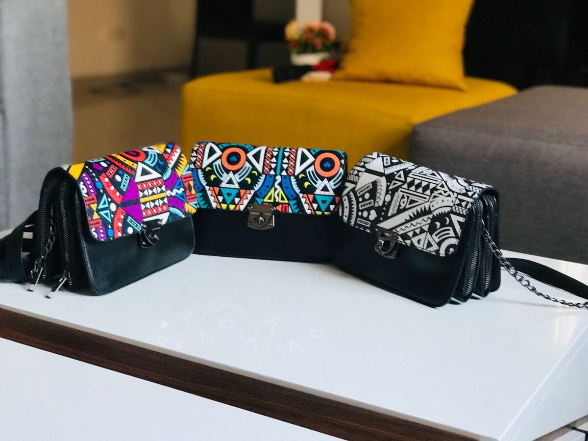 Sac bandoulière motifs animaliers