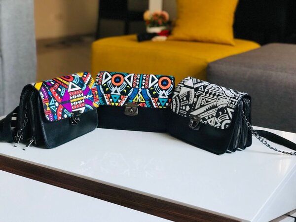 Sac bandoulière motifs animaliers