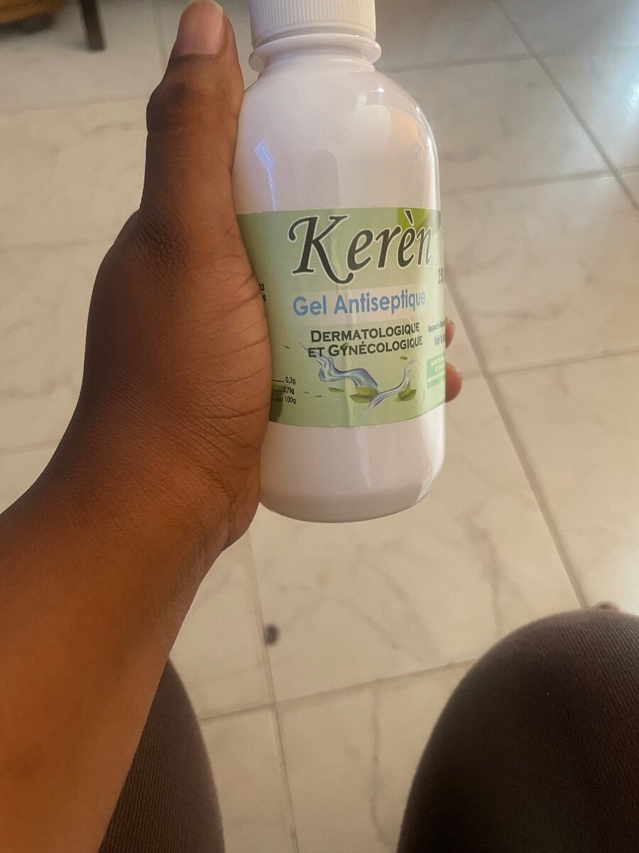 Gel douche antiseptique