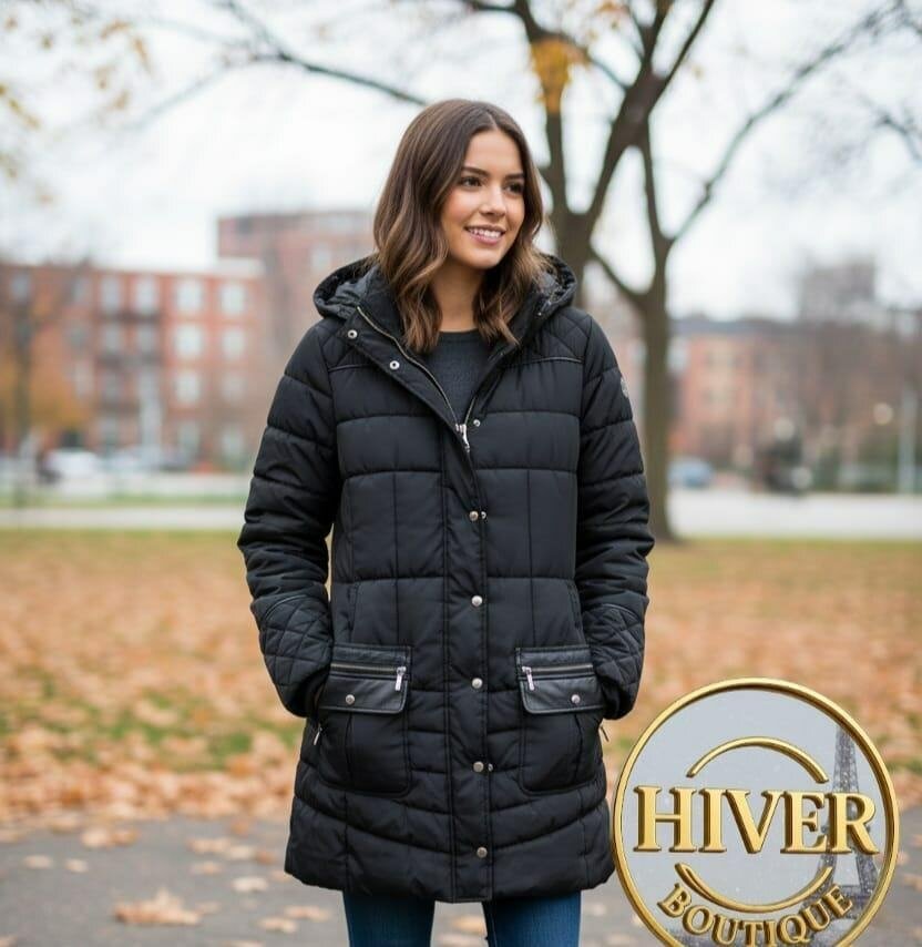 Manteau d'hiver long pour femme