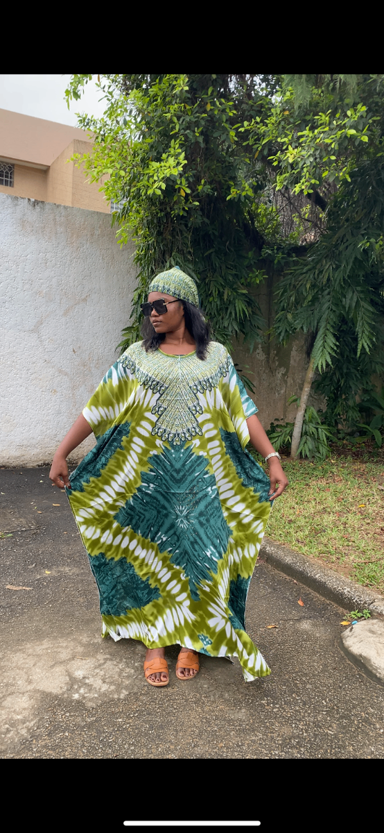 Robe femme caftan chic