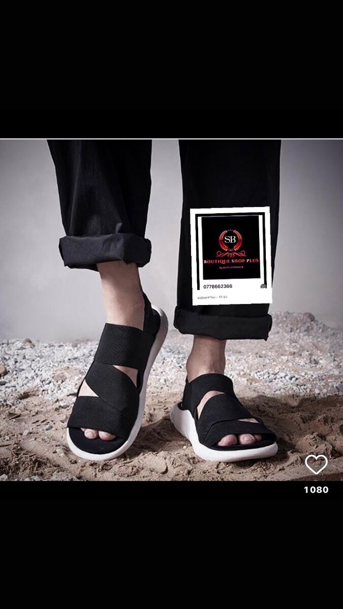 Sandales kito Y3 authentique avec sa boîte