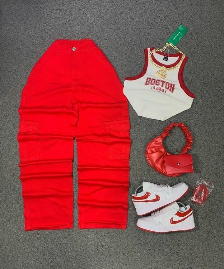 Girl top and down and all