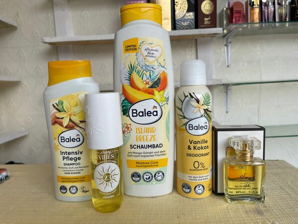 Set de soins Balea à la vanill