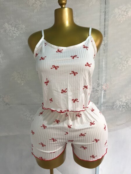Ensemble de pyjama court en coton