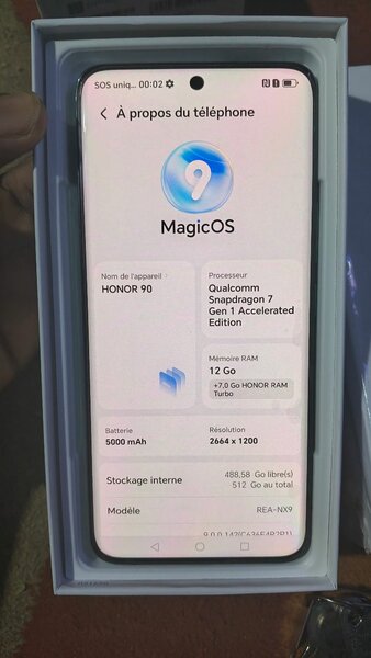 HONOR 90 Smartphone 12Go RAM 512Go