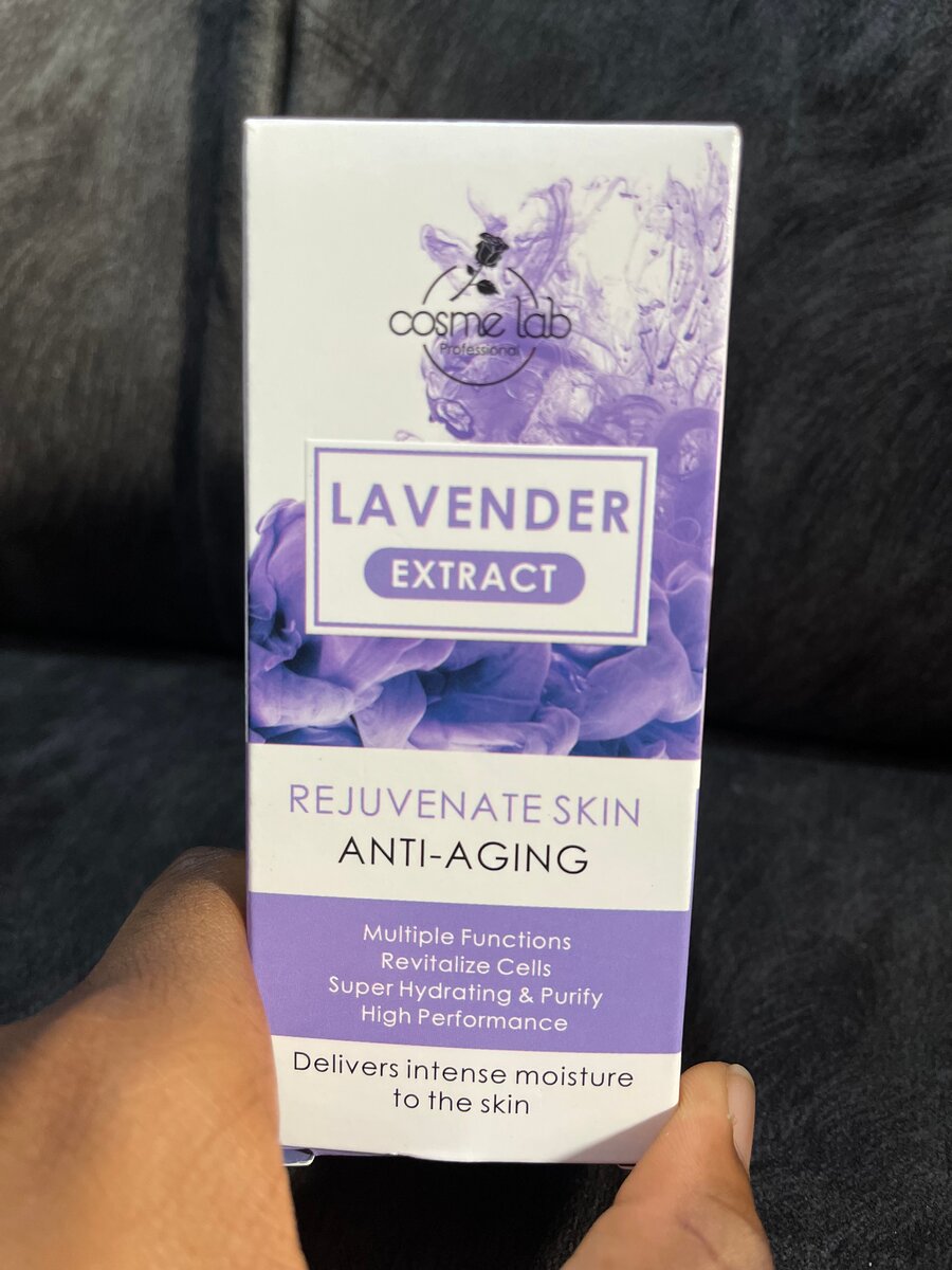 Flacon extrait de lavande