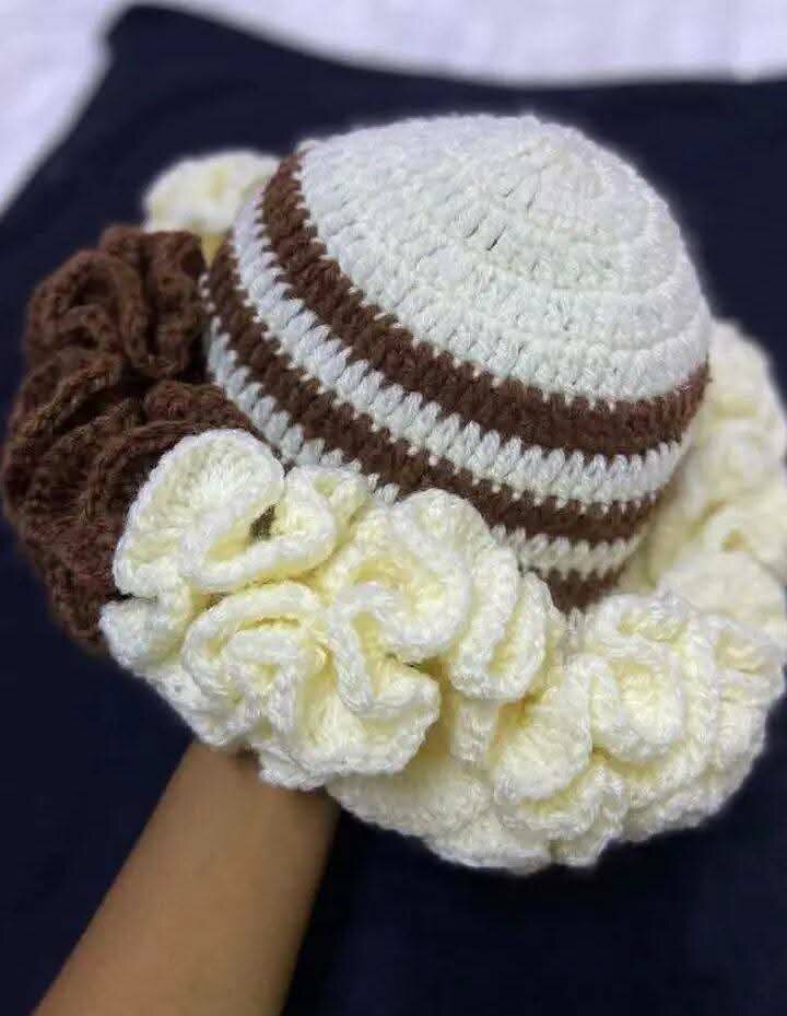 Chapeau Crochet Bohème