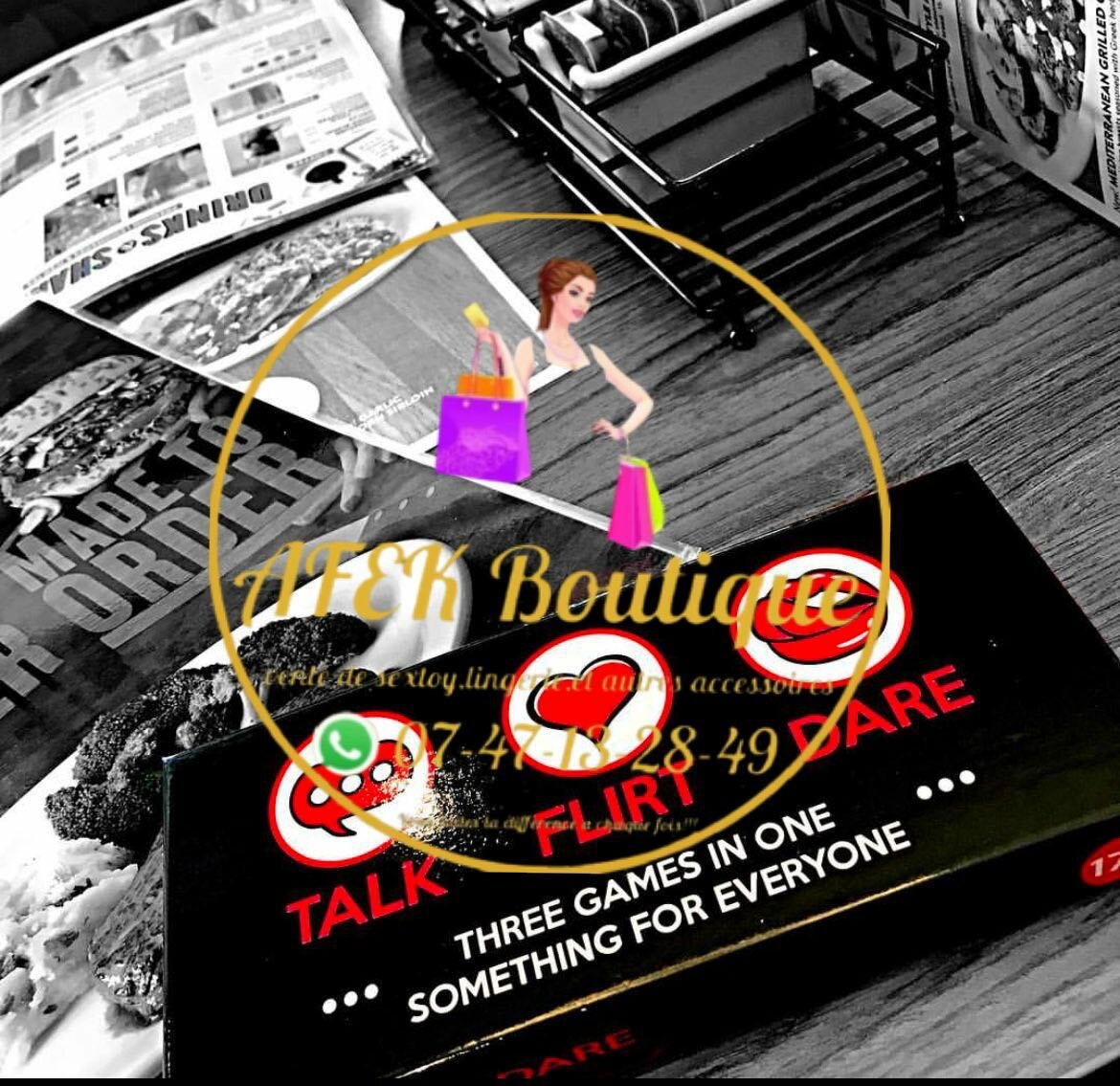 Jeu "Talk Flirt Dare"