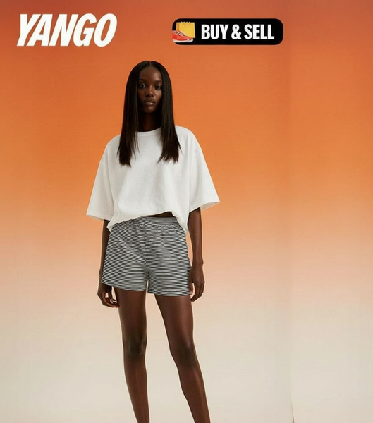 Shorts rayés confortables