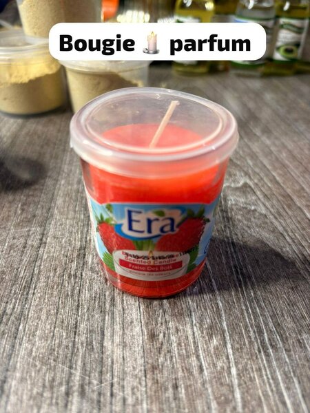 Bougie parfumée fraise