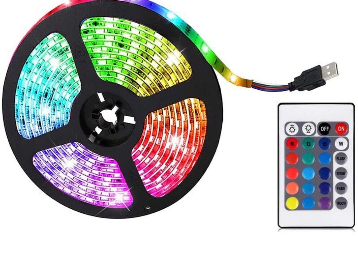 Guirlande LED Multicolore USB