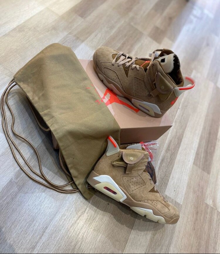 Travis Scott Jordan 6 british
