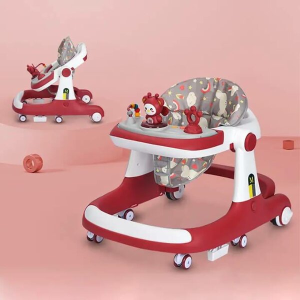 Trottineur bébé pliable coloré