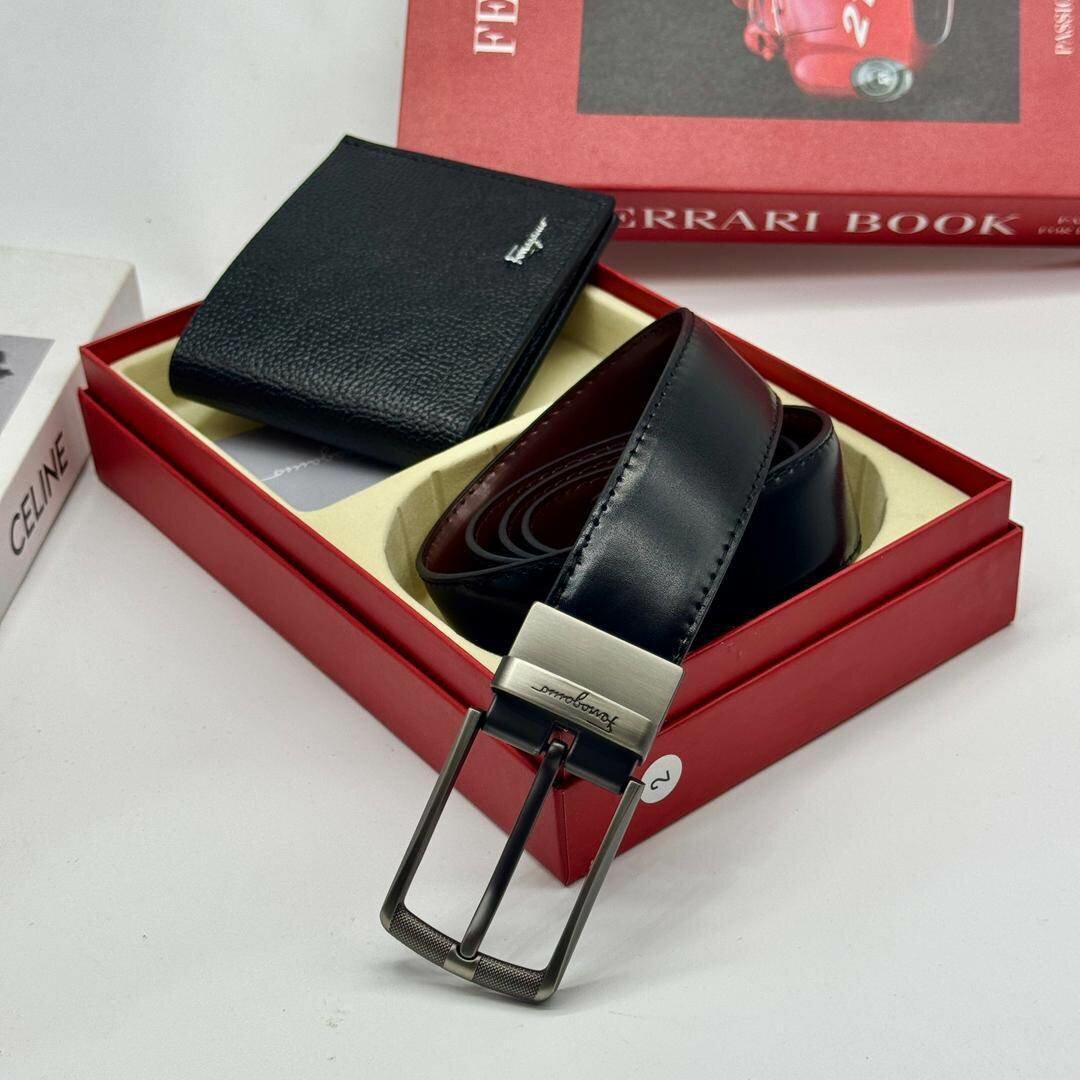 Belt and wallet combo