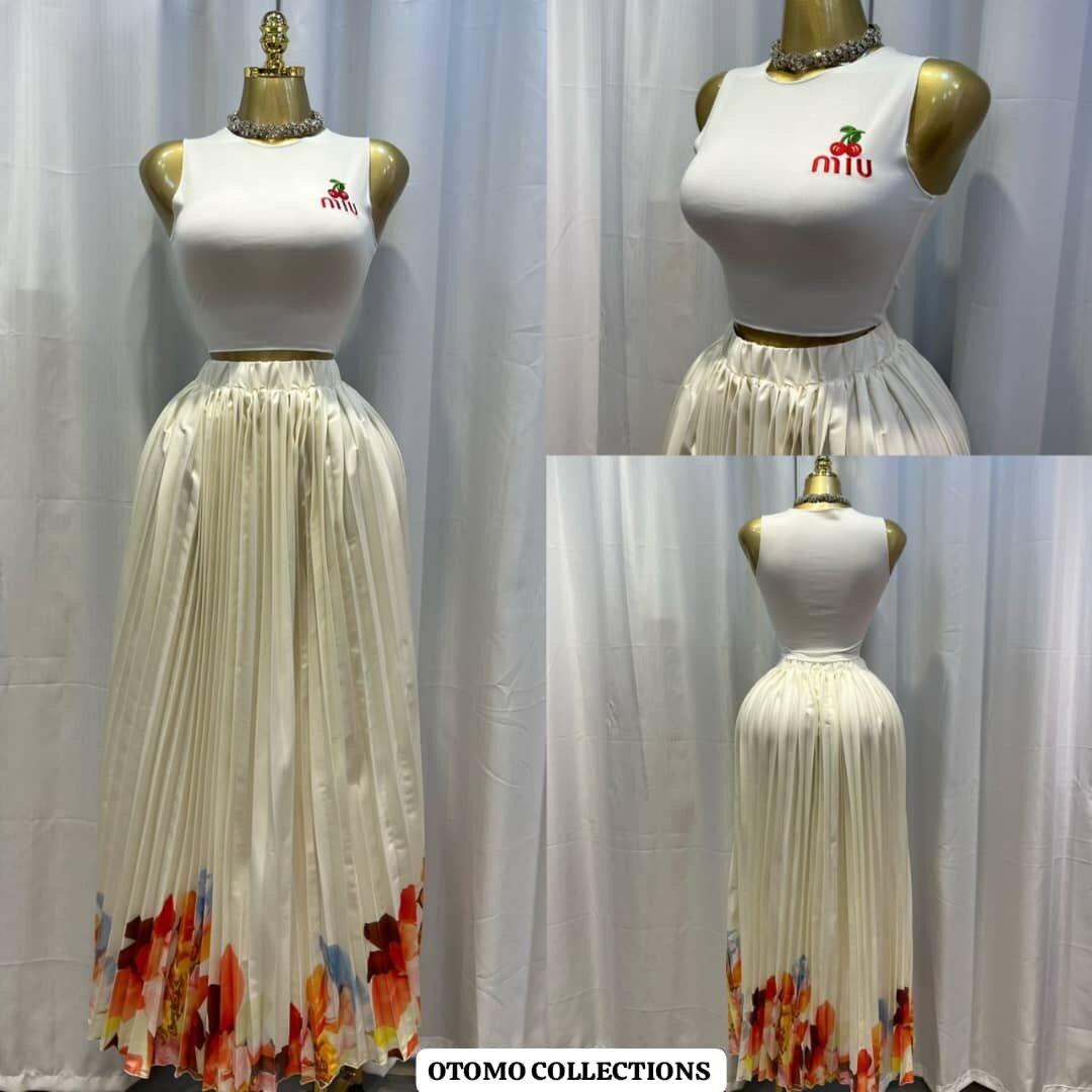 Ensemble élégant floral