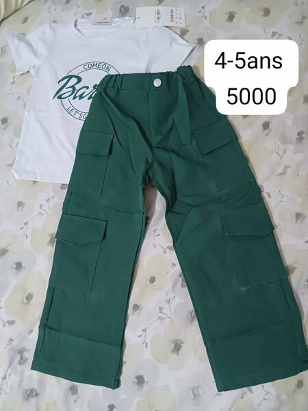 Ensemble Fille T-shirt et Pantalon