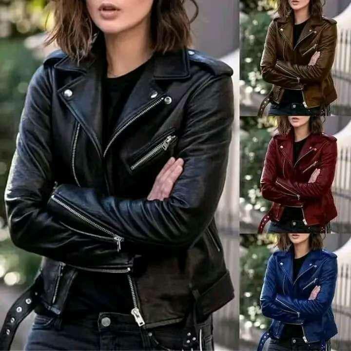 Leather jacket