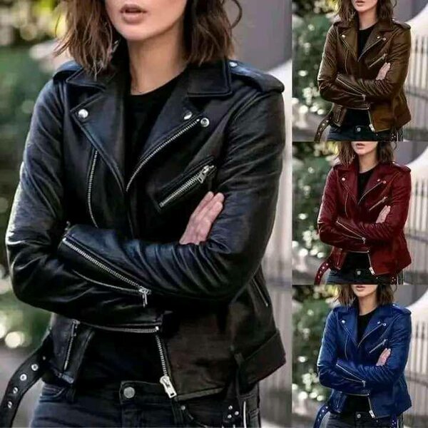 Leather jacket