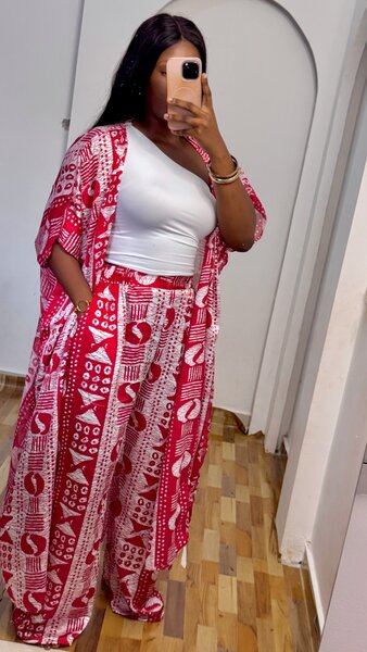 Ensemble Kimono Éthnique