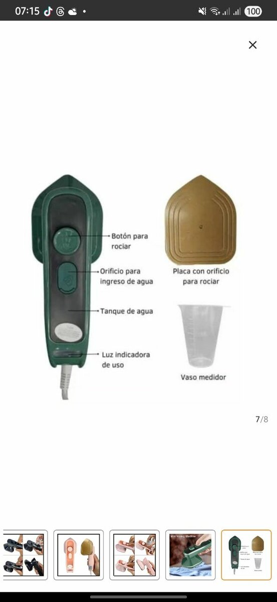 Fer à Repasser Portatif