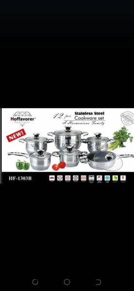 HOFFAVORER STAINLESS COOKWARE