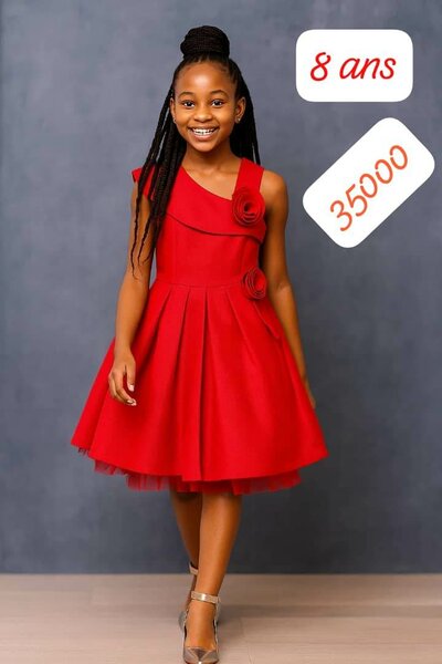 Robe Éclatante Fille 8 Ans