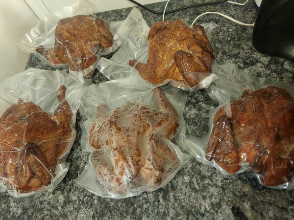 Smoked Chickens