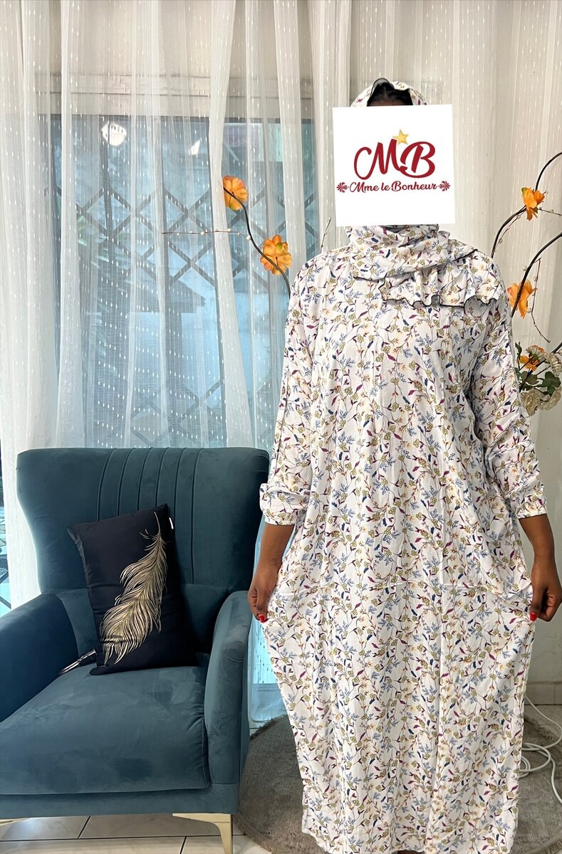 Boubou en Coton Imprimé