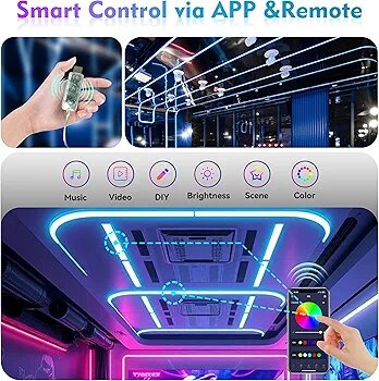 LED Néon Intérieur Bluetooth