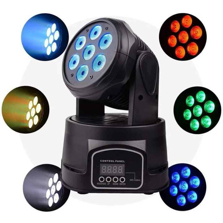 Projecteur LED RGB DMX