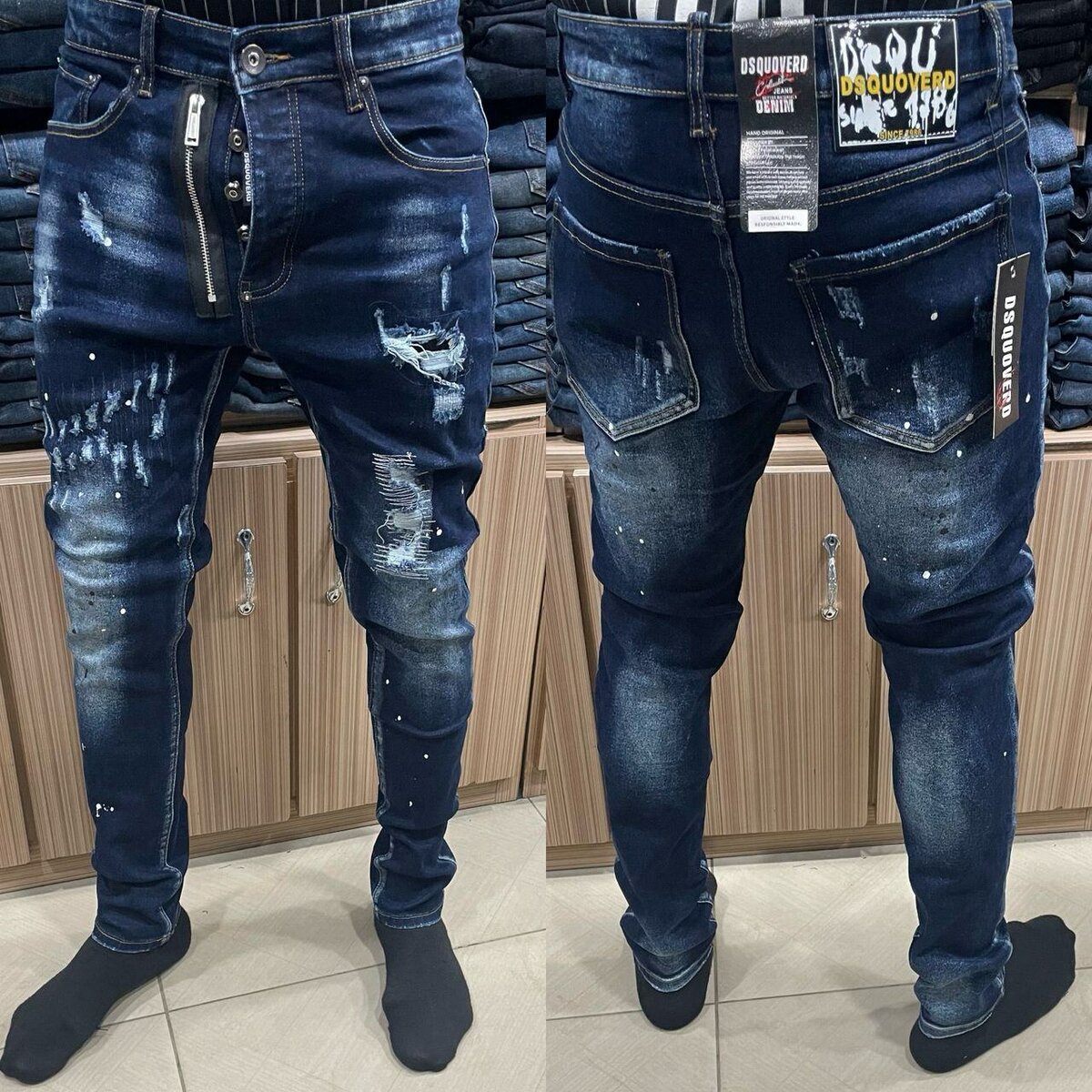 Jeans homme tendance