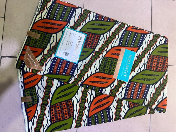 Tissu Africain Wax Coloré