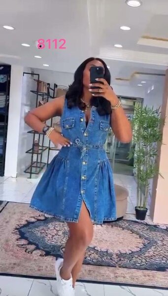 Robe en jean élégante