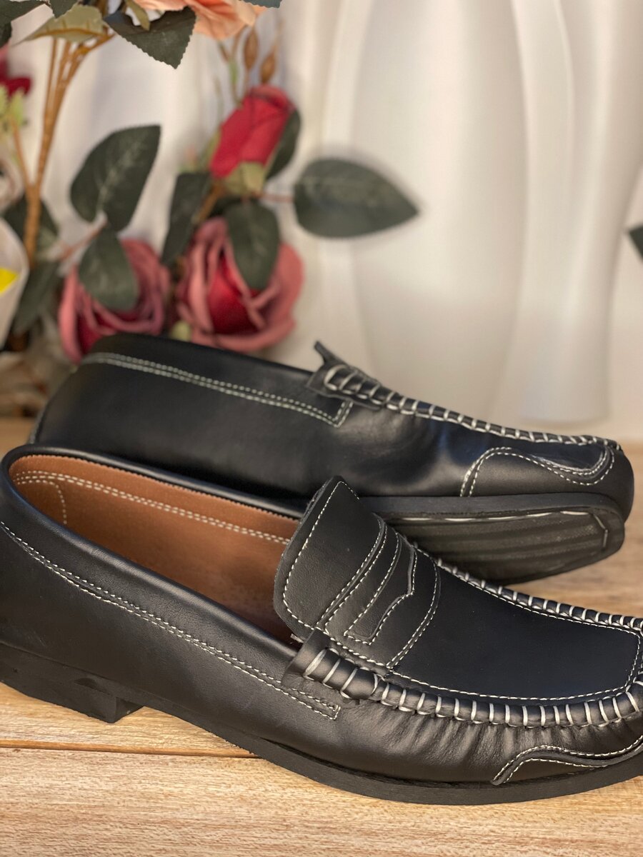 Mocassins en cuir élégants