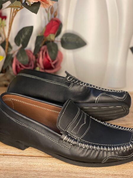 Mocassins en cuir élégants