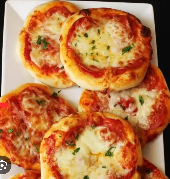 Mini pizzas artisanales