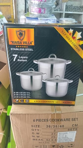 Batterie de Cuisine Acier Inox