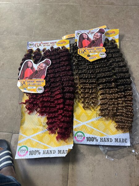 Extensions ondulées 100% faites main