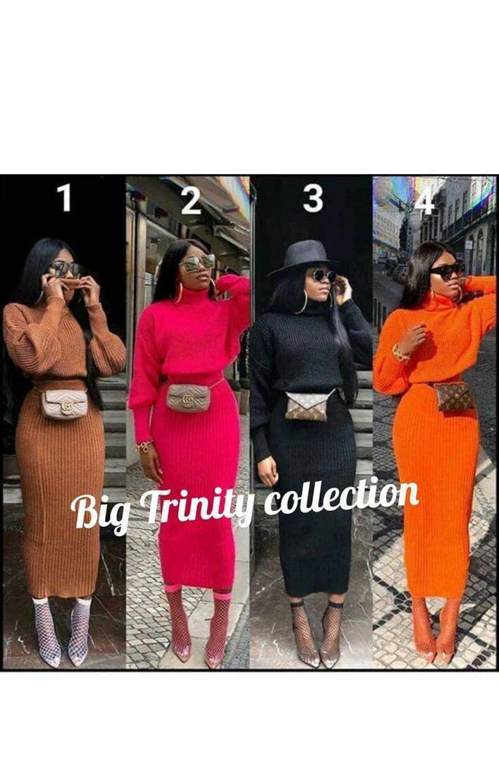 Robe Pull Femme Élégante