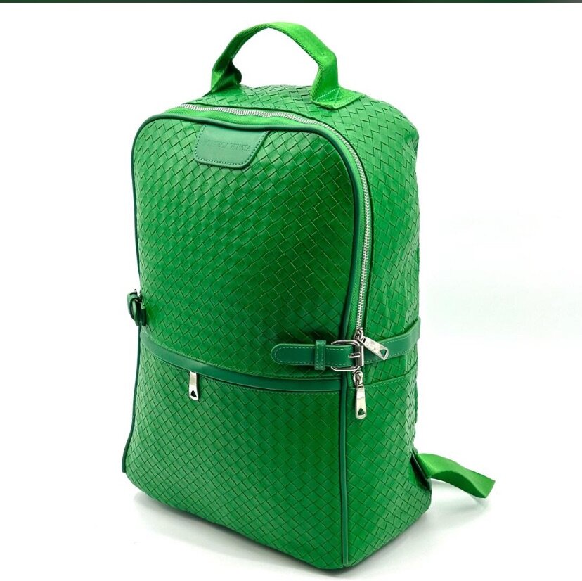All green Bottega Veneta Leather