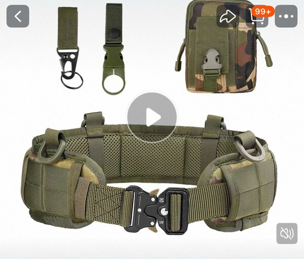 Ceinture tactique militaire