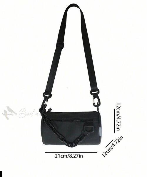 Sac à bandoulière noir élégant