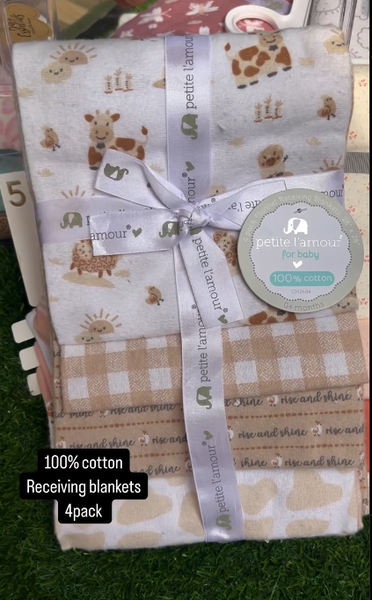 blankets cotton 4 pack